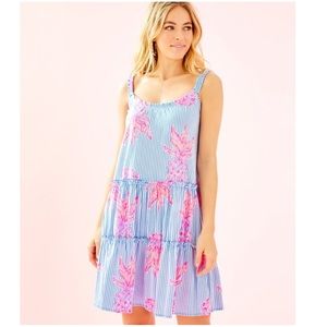 Loro Dress- Blue Perri “Rum Swizzle”